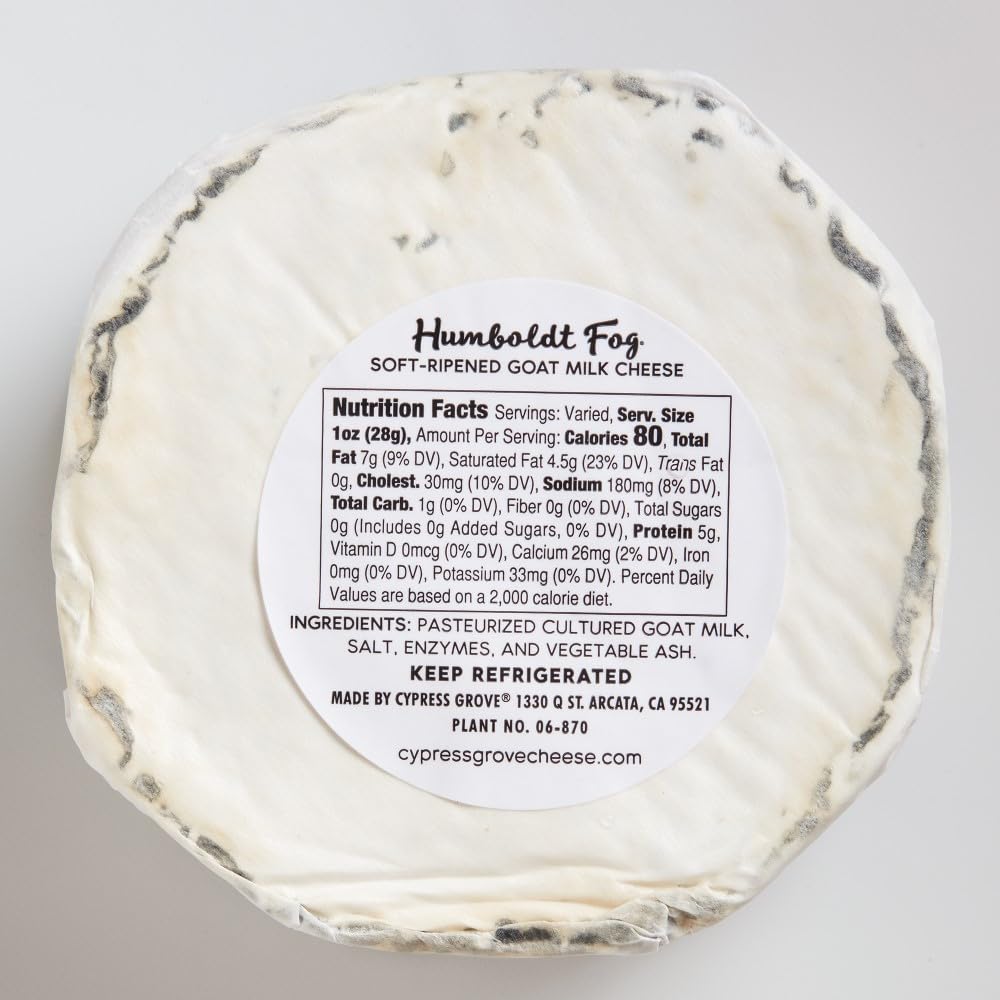 Cypress Grove Humboldt Fog Mini Goat Cheese, 16OZ, 4 Pack