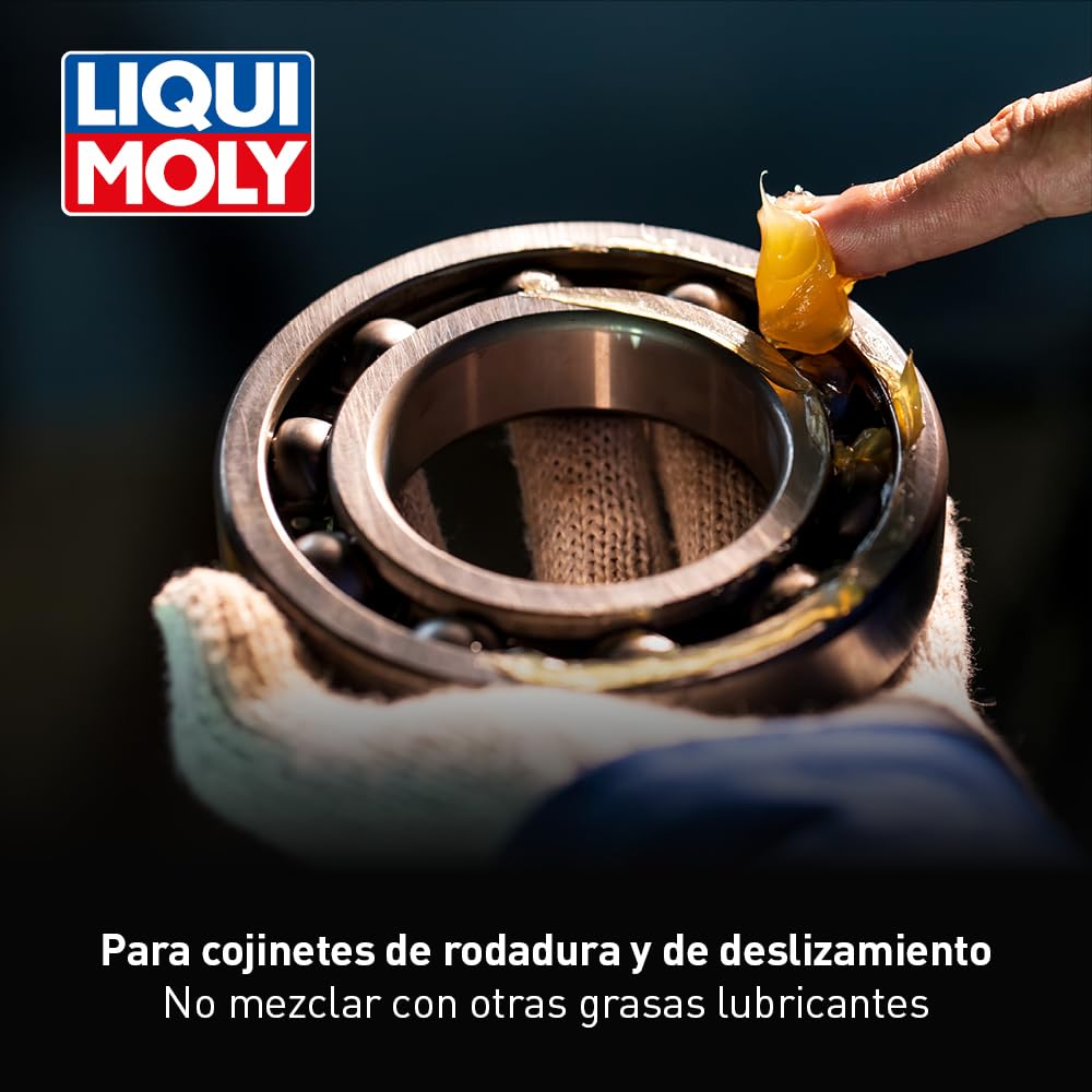 Liqui Moly Grasa con Silicona Transparente, 100 g, Grasa lubricante, SKU 3312