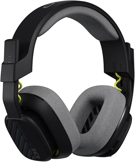 Logitech G Astro A10 Gen 2 Cross-Platform Wired Gaming Headset for PlayStation 5/4, Xbox S|X, Nintendo Switch, PC: 3.5mm Headphone Jack, 32mm Drivers, Flip-to-Mute Mic, Over-Ear - Black/PS Edition