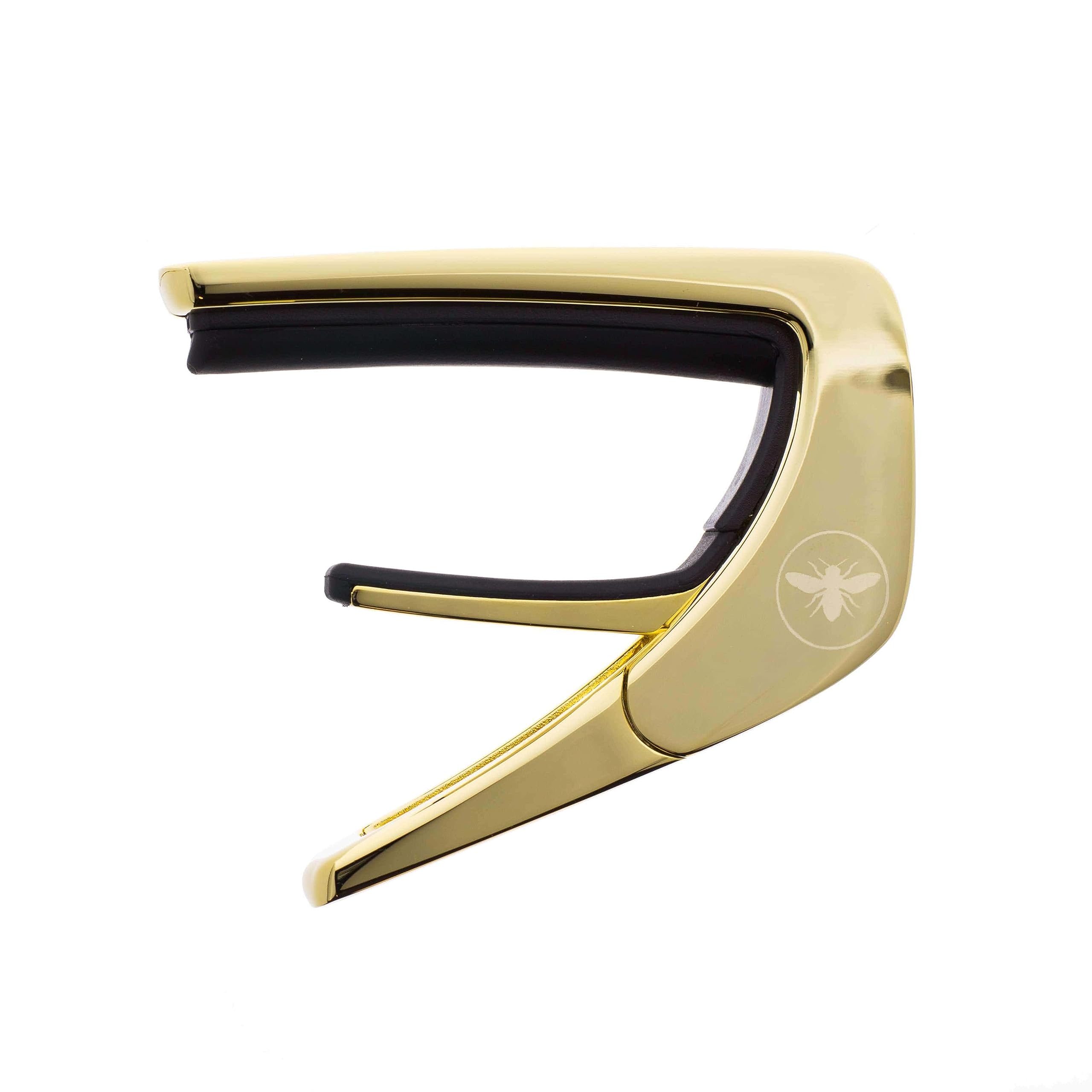 Thalia Cejilla Premium Series con acabado dorado e inserto de panal de miel hawaiano rizado