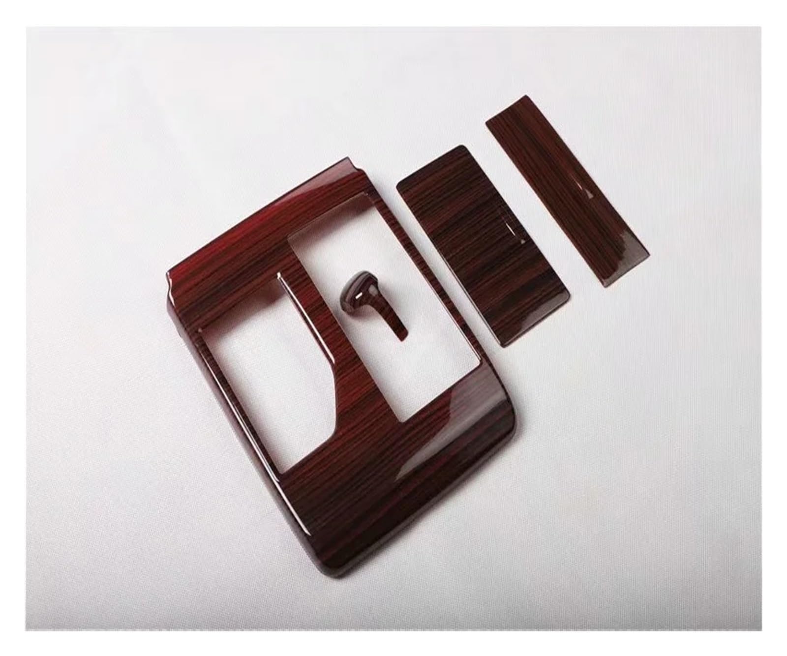 Interior Trim for Toyota for Camry 2012-2016 Accessories Wood Grain Car Interior Decoration Central Control Air Outlet ABS Sticker Cover Trim Sticker(BB)
