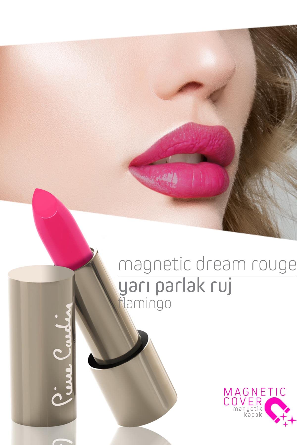 Pierre Cardin Magnetic Dream Lipstick - Flamingo - 252