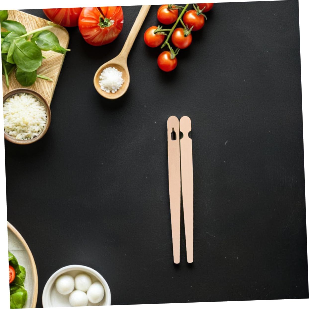 200 Paires Pince Jetables pour Entraînement Aux Baguettes Clips Aide Prise Main pour Garçon Fille et Adultes Ustensiles Multifonctionnels pour Pâtisseries et Aliments