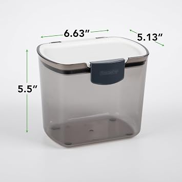 ProKeeper Coffee Storage Container with Scoop, Airtight, 1.5 Quart Capacity