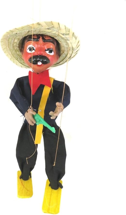 Mexican Strings Puppet Bandido Multi