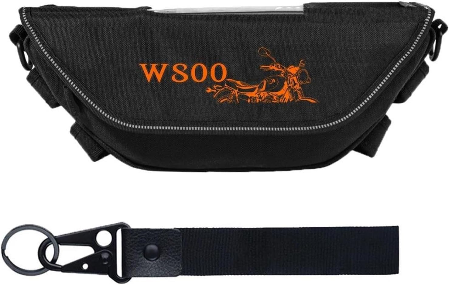 For W800 W 800 Motorcycle Handlebar Bag Waterproof And Dustproof Convenient Travel Handlebar Bag(Design K)