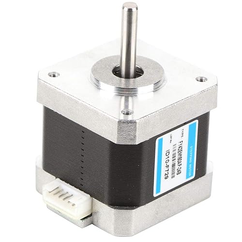 Miniatura 3 de Motor paso a paso Nema 17, 24V1.5A 75N15N 600rpm Motor paso a paso de 2 fases 0.4 NM 1.8 42 Motor paso a paso de control industrial 600 RPM 0.4NM
