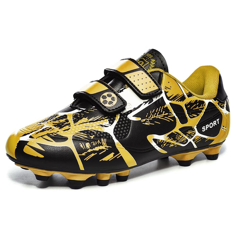 Scarpe da Calcio Ragazzi Ragazze Scarpe da Allenamento Bambini Spike Antiscivolo Traspiranti per Esterni Sportivo Sneakers Unisex 28-37EU