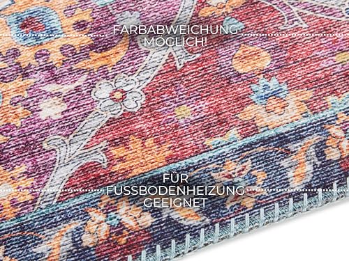 Tapis compatible chauffage au sol 80 x 150 cm résistant et lavable - 4