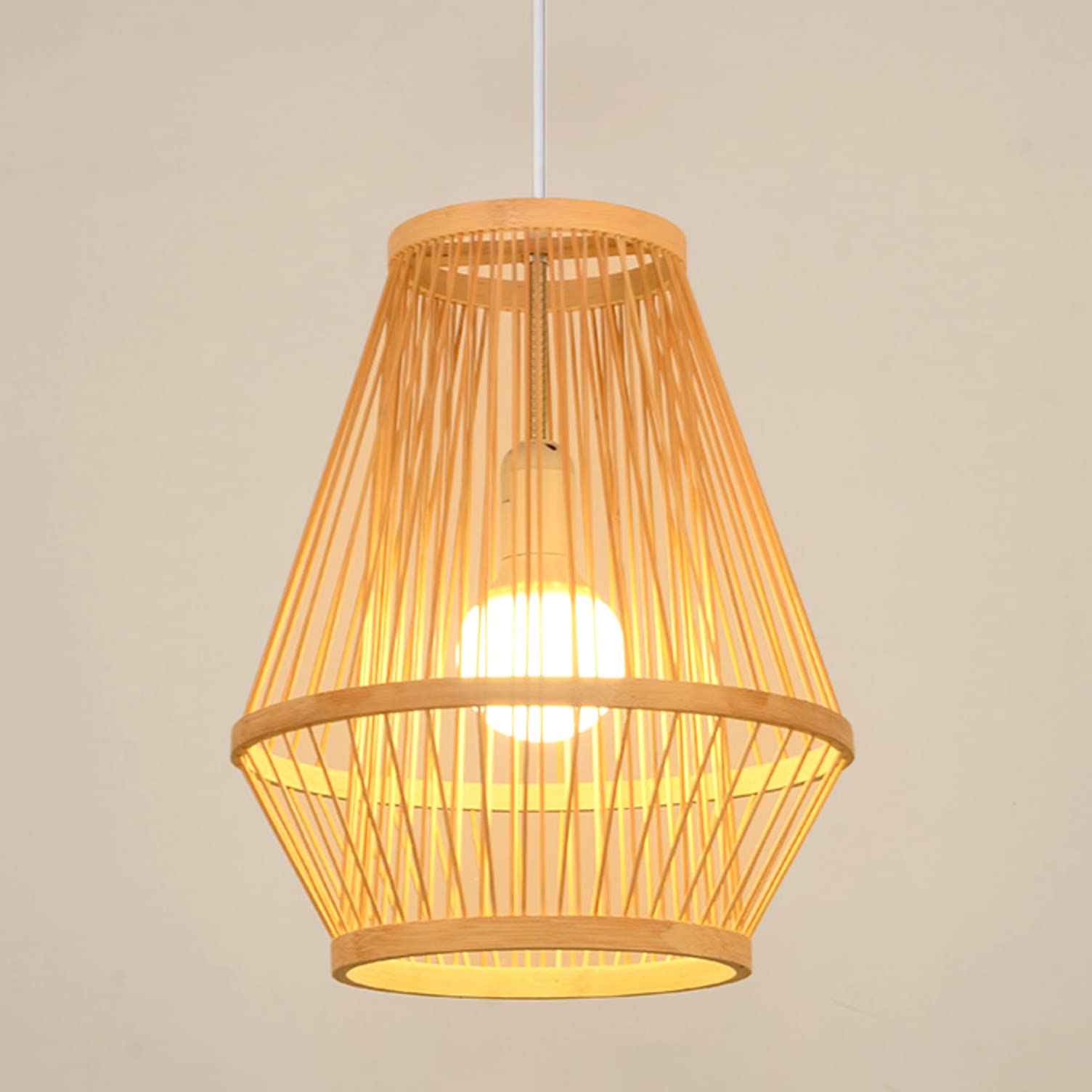 Plafonnier suspension artisanale au design minimaliste pour hôtel et salon