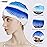 Tripsky Silicone Swim Cap,Comfortable Bathing Cap Ideal for Curly Short Medium Long Hair, Swimming Cap for Women and Men, Shower Caps Keep Hairstyle Unchanged