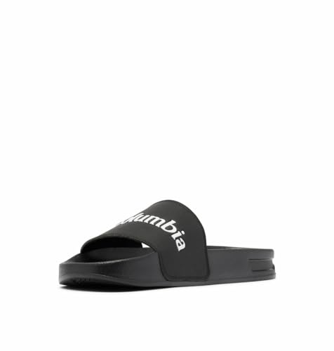 Columbia Men's Hood River Slide, Black/White, 9