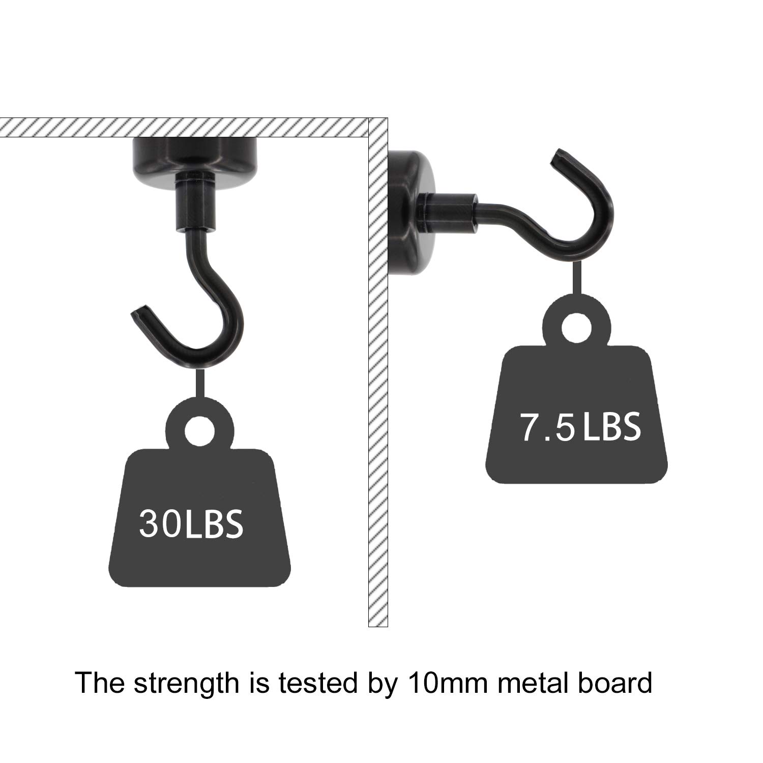 Black Friday 🔥 MHDMAG Magnetic Hooks, Magnetic Key Holder with Super Strong Neodymium Rare Earth Magnet for BBQ,Grill, Keys, Cruise, Curtain Rod, Fridge, Indoor Outdoor, Cruise Ship Accessories, Black,Pack of 8. Get Popular Offer MHDMAG Magnetic Hooks, Magnetic Key Holder with Super Strong Neodymium Rare Earth Magnet for BBQ,Grill, Keys, Cruise, Curtain Rod, Fridge, Indoor Outdoor, Cruise Ship Accessories, Black,Pack of 8.