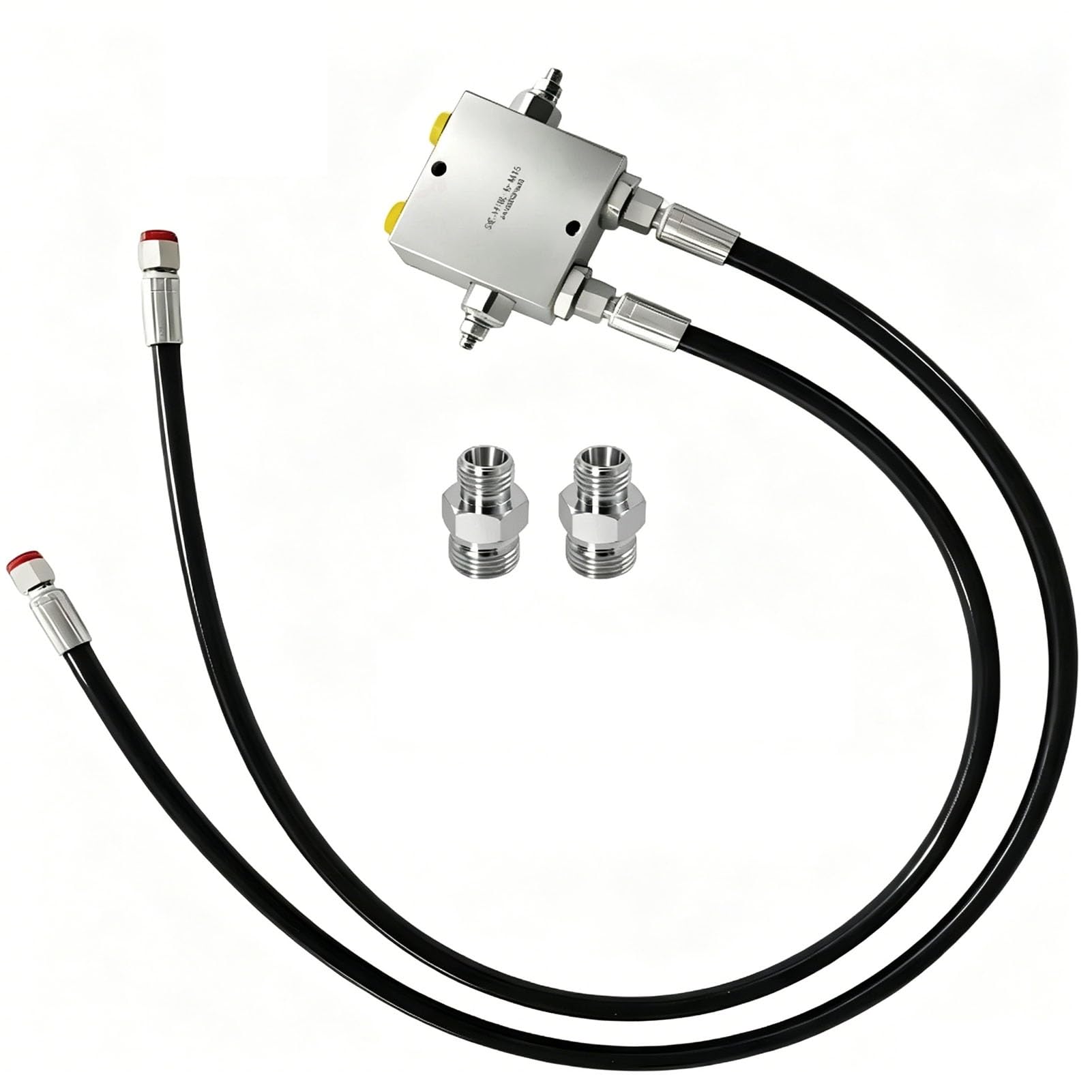 Generic Hydraulischer Kissenventilsatz für Minibagger mit Robuster Konstruktion aus Legiertem Stahl und 120-cm-Schlauch