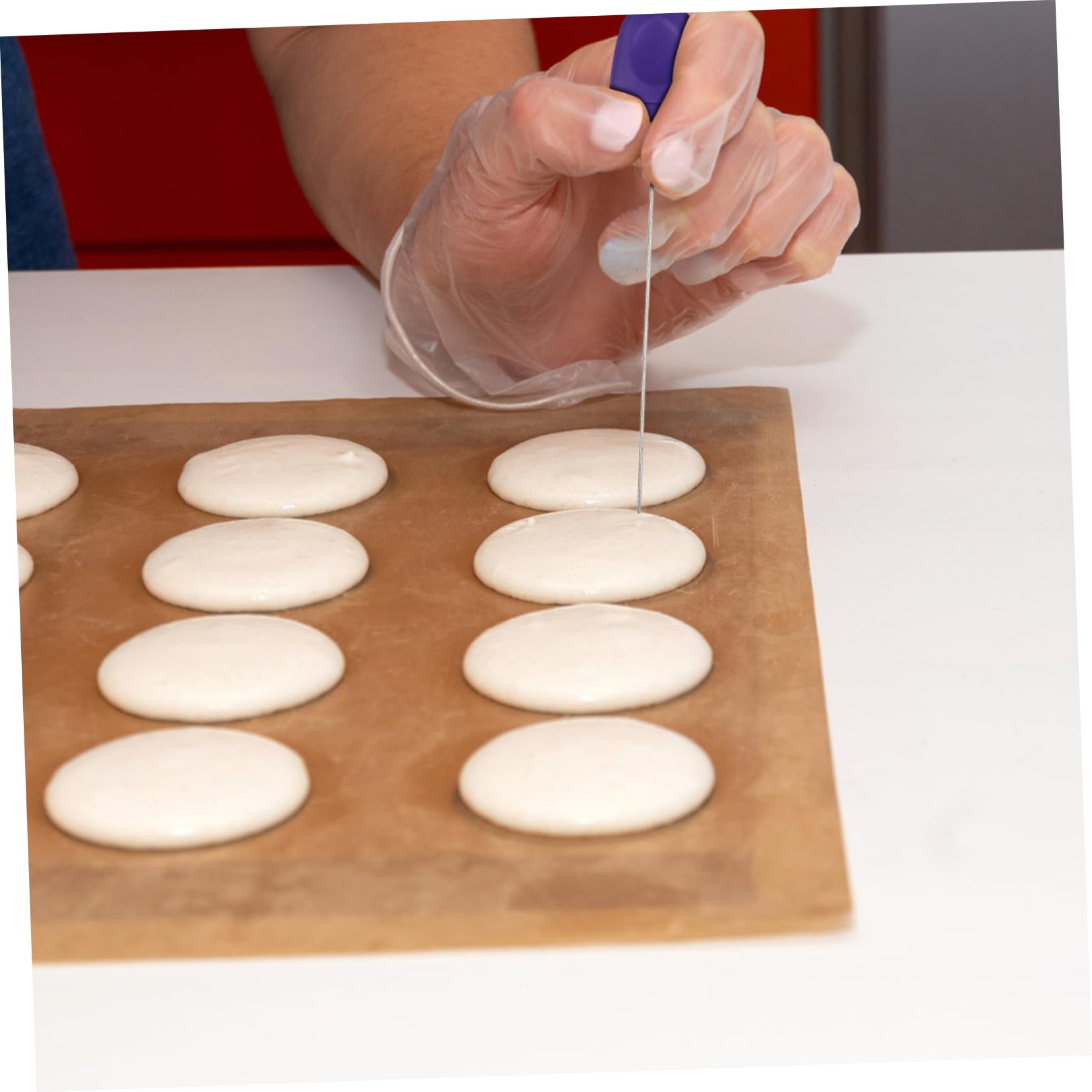 4 Pièces broche de test de cuisson Aiguille de test de cuisson Pique à gâteau en acier inoxydable ustensiles pour faire du pain testeur de gâteau de cuisson Métal