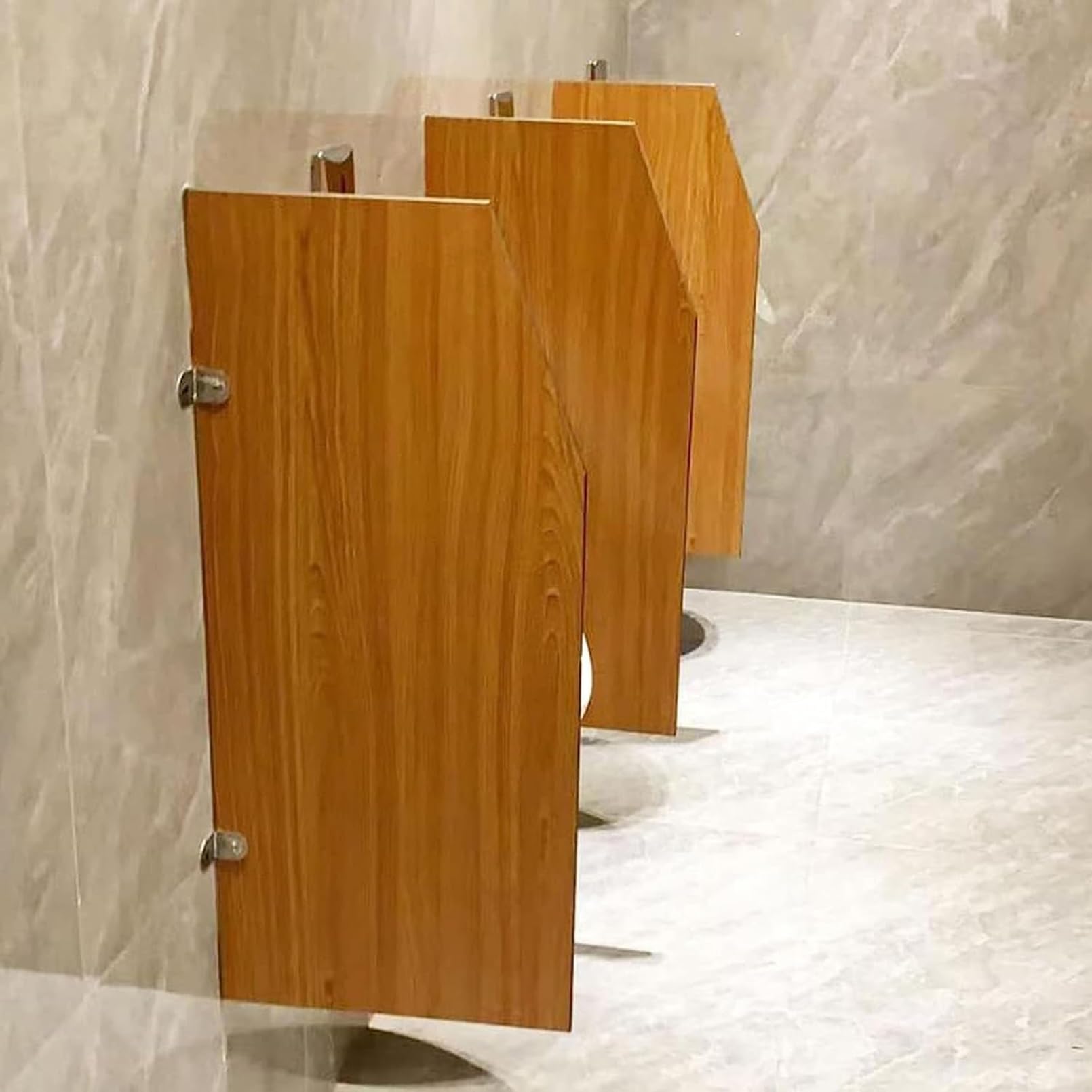 Divisor de pared para urinarios comerciales, pantalla de separación para inodoros, ideal para escuelas, jardines de infantes, centros comerciales y lugares públicos, 90 cm.