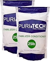 Vista 7 de PuriTech Stabilizer - Acondicionador de ácido cianúrico para protección UV de albercas y spas