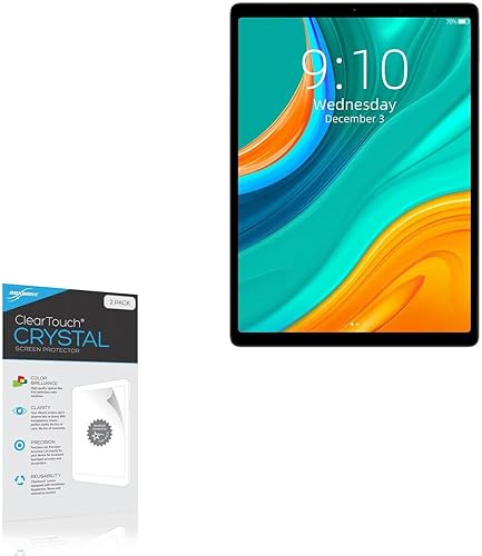 BoxWave Screen Protector Compatible with Chuwi HiPad Plus - ClearTouch Crystal (2-Pack), HD Film Skin - Shields from Scratches