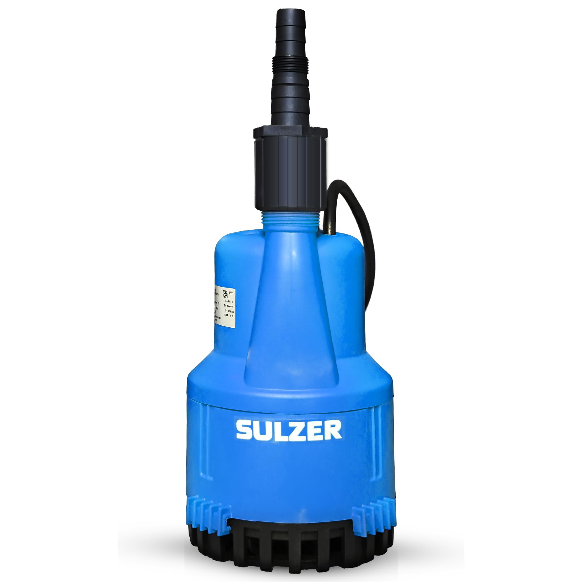 SULZER ABS Robusta 200 Schmutzwasserpumpe bis 9.500 Liter/Stunde max. 6,1m Förderhöhe Flachabsaugung bis 3mm und 10m Kabel Art. 01135066