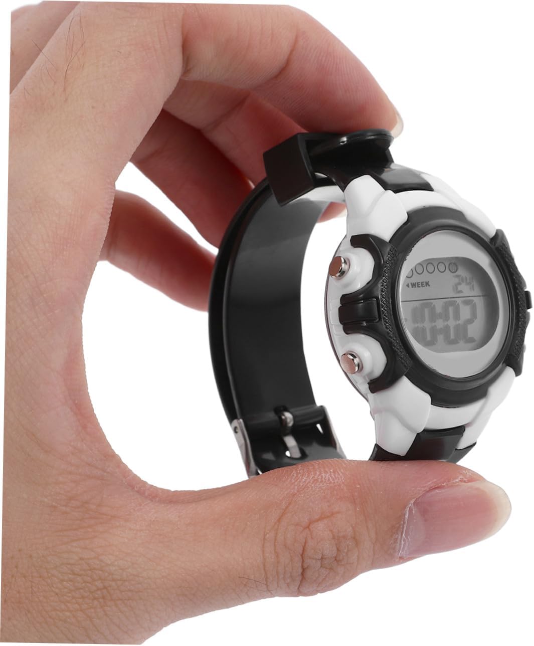 Hemobllo Waterproof Luminous Digital Wristwatch for Boys, Multifunctional Electronic Watch with Multicolor Dark Design