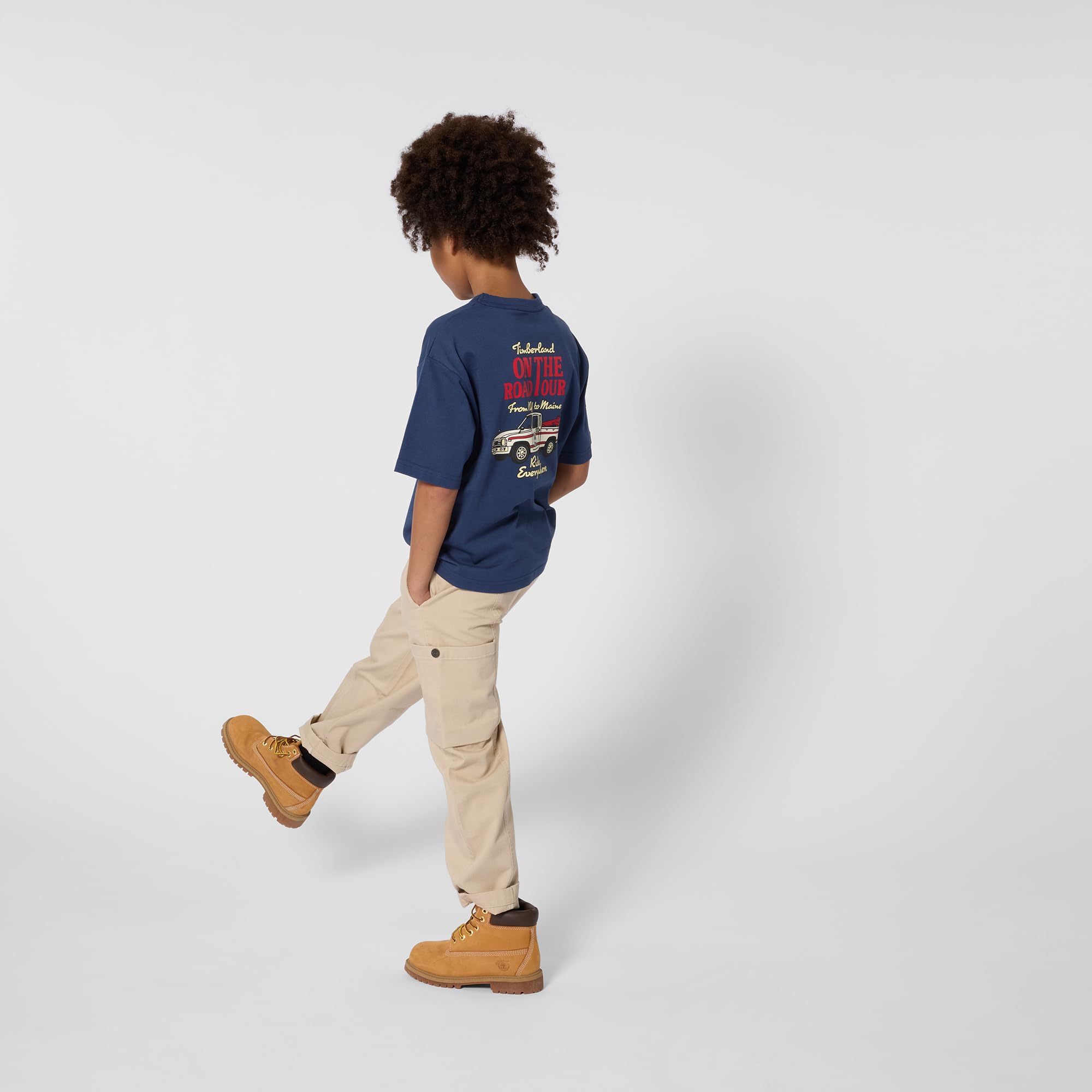 Timberland Pantalones para niño, Gris, 6 años