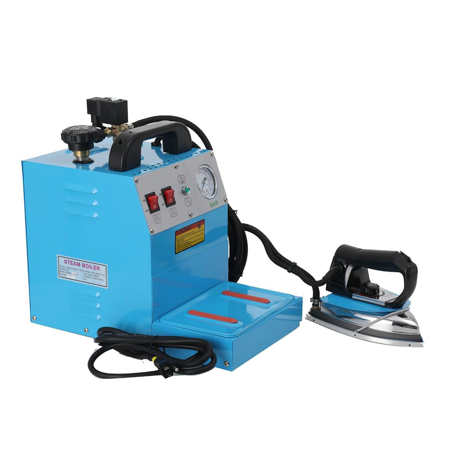Fer à vapeur industriel professionnel avec centrale vapeur électrique 4L
