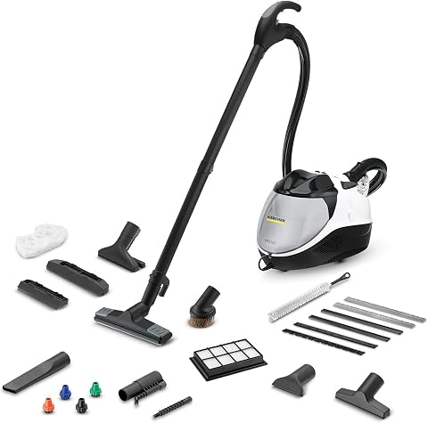 Kärcher SV 7 Buharlı Temizlik Robotu, Vakumlama, Kurulama, 4 Kademeli Filtre