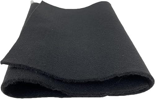 Miniatura 2 de Paquete de 2 mantas de soldadura de fieltro de carbono ignífugas resistentes a altas temperaturas hasta 1800 °F protegen del fuego, almohadilla de