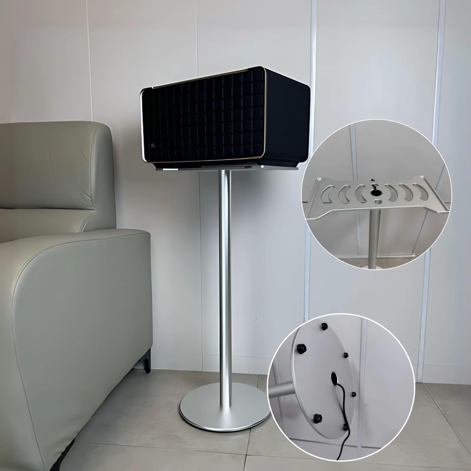 Amazon | Zgouo スピーカーフロアスタンド JBL Authentics 500用