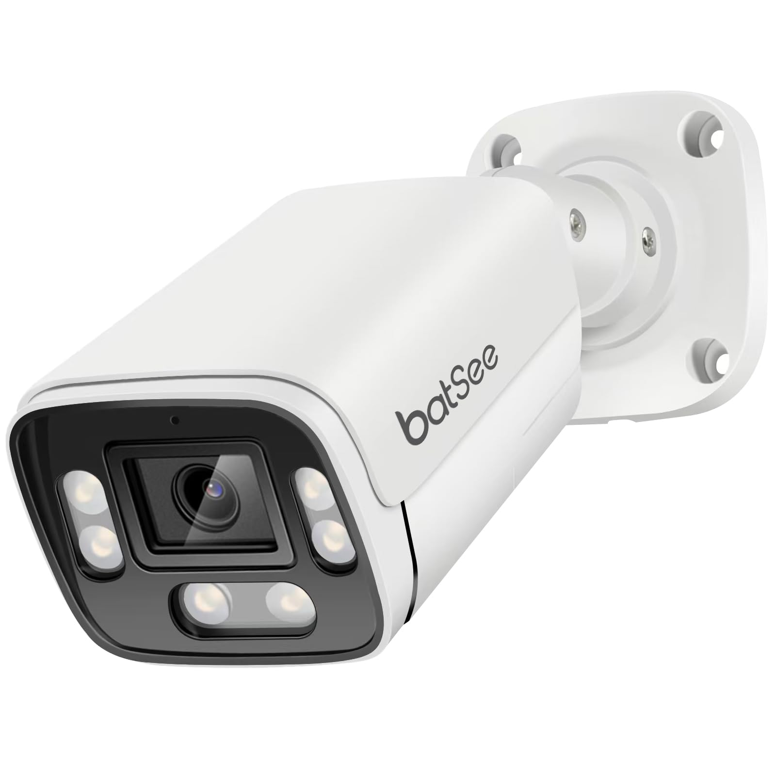 8MP POE Security Camera, Outdoor Waterproof IP67,110° Viewing Angle, 2.8mm Lens, Smart Motion Detection,IR/Color Night Vision,Two-Way Audio,Onvif TF Card Record Metal Shell(Wired)-image-25