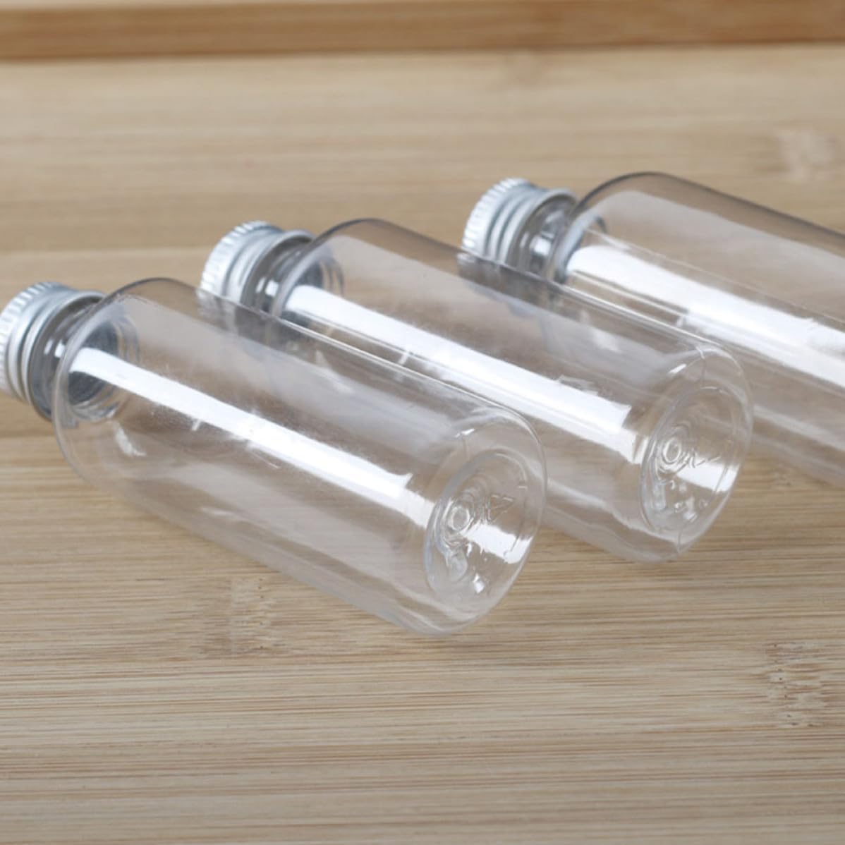 VICASKY 22pcs 80ml Plastic Liquid Bottles with Aluminum Lid for Travel and Camping, Convenient to Carry and Store Lotion Dispenser Containers