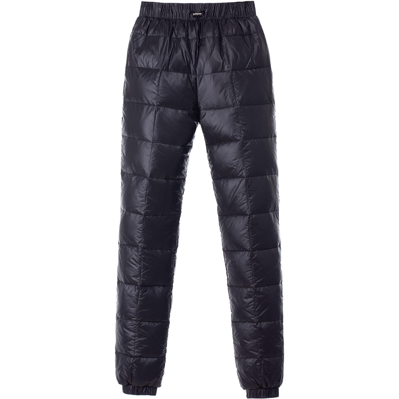 Pantalon d'hiver chaud en duvet d'oie for homme et femme, pantalon de neige compressible, pantalon cargo en duvet compressible, pantalon isolé for le