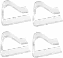 Clip Per Tovaglia Antiscivolo - 6 Pezzi Trasparenti Per Esterni E Barbecue - Foto 7