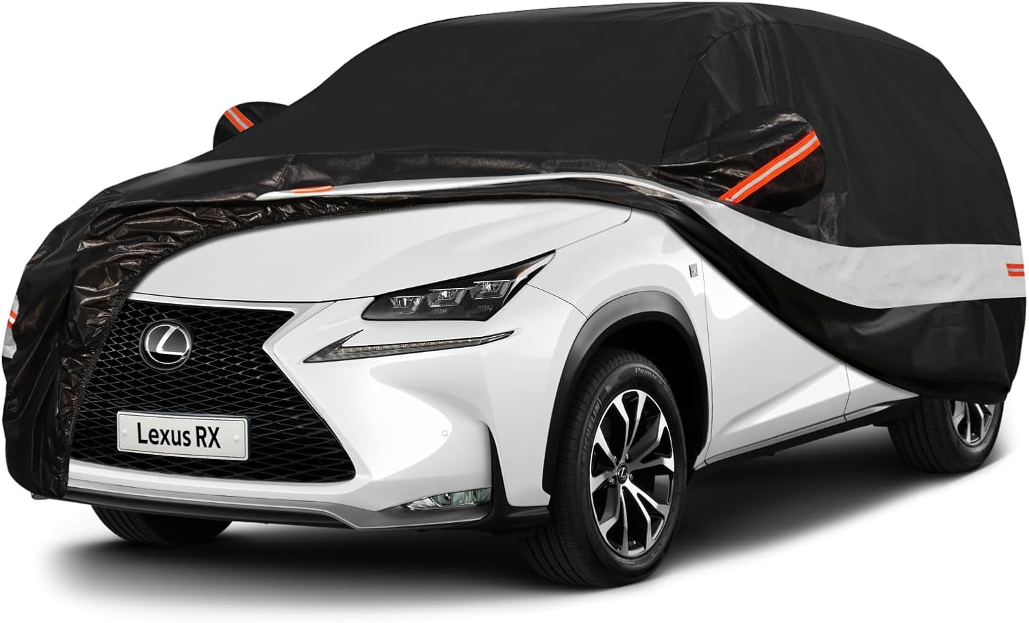 10 Layers SUV Car Cover Custom Fit for Lexus RX350 RX450 RX500 Waterproof All We