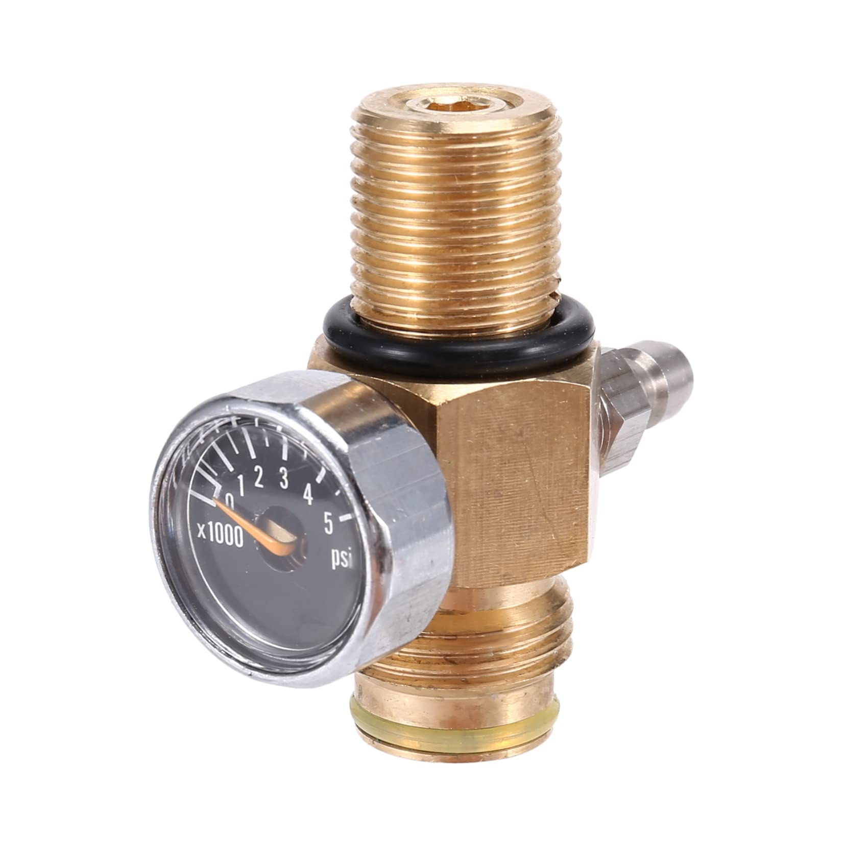 PCP Air Serbatoio Cilindro Regolatore, Pressione Regolabile 0-2800 Psi e Serbatoio Valvola 300 Bar M18X1.5