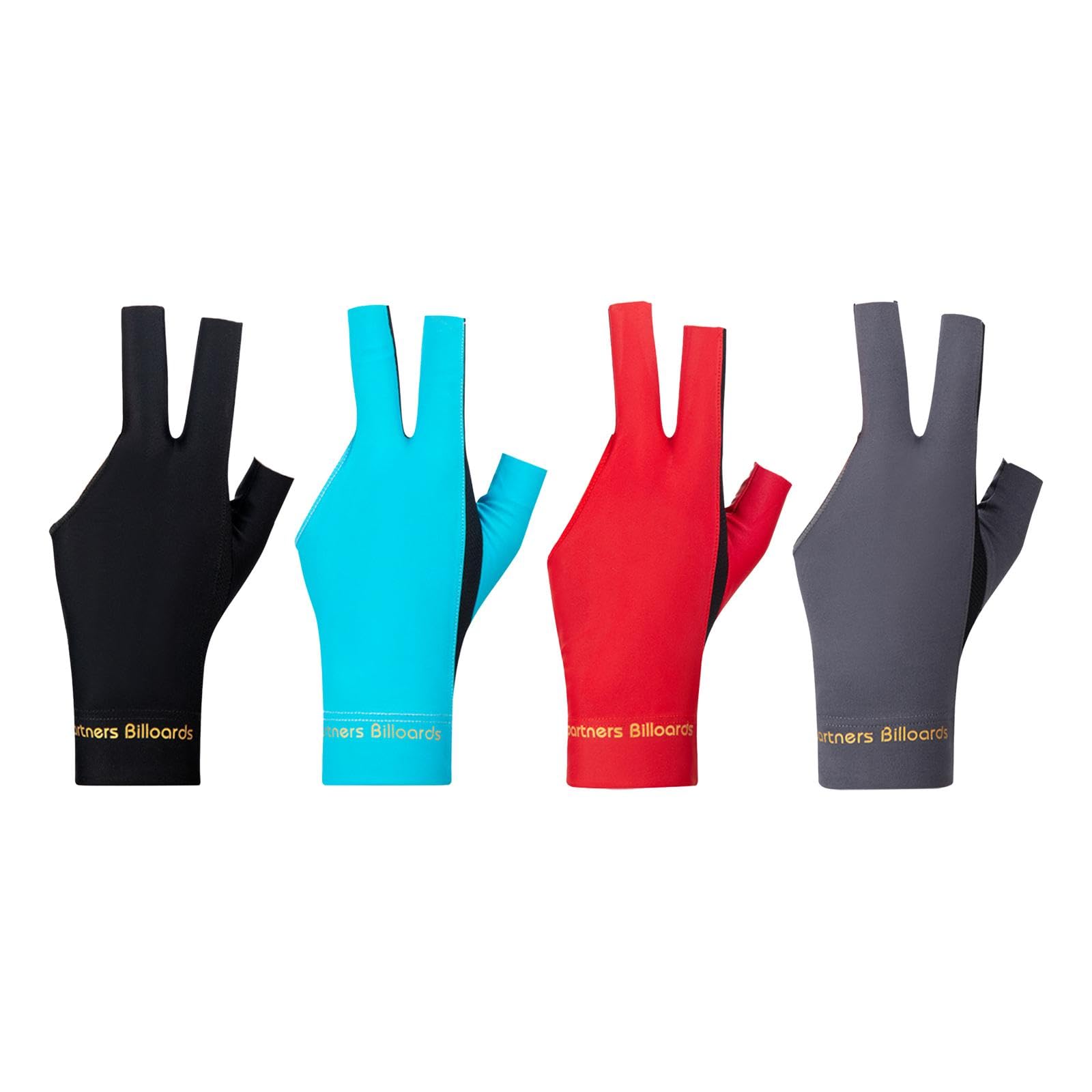 3 Fingers Billiard Gloves Left Hand Anti Slip Breathable Accessories Snooker Black | Sporting Goods | Other Sporting Goods-image-45