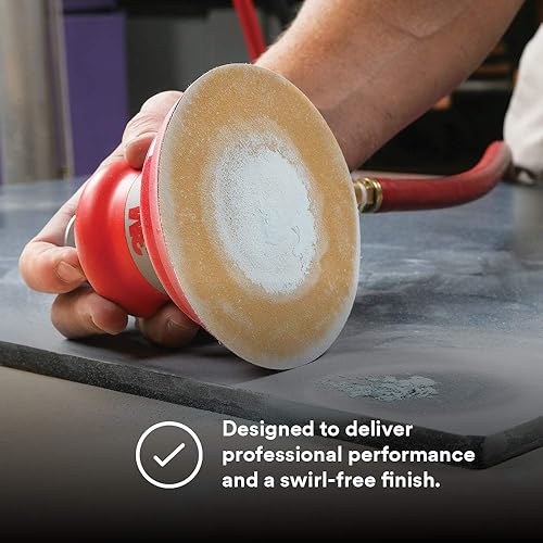 Miniatura 2 de Lijadora orbital aleatoria 3M 20317 5 pulgadas sin vacío 316 pulgadas de órbita 1 unidad por caja