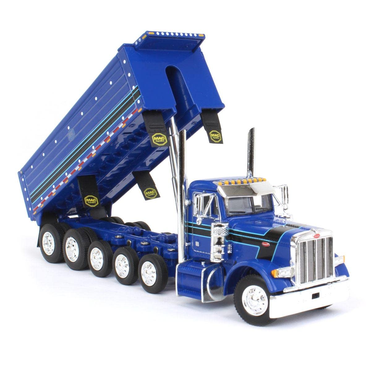 ピータービルト 379 ウィズ / 5アクスルマック・ボディ・ダンプ