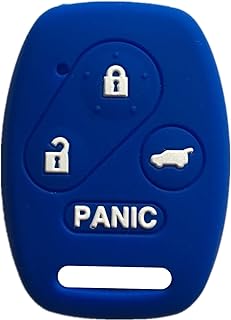 Rpkey Silicone Keyless Entry Remote Control Key Fob Cover Case protector Replacement Fit For Honda Accord Accord Crosstour CR-V Civic Element Pilot OUCG8D-380H-A N5F-S0084A N5F-A05TAA