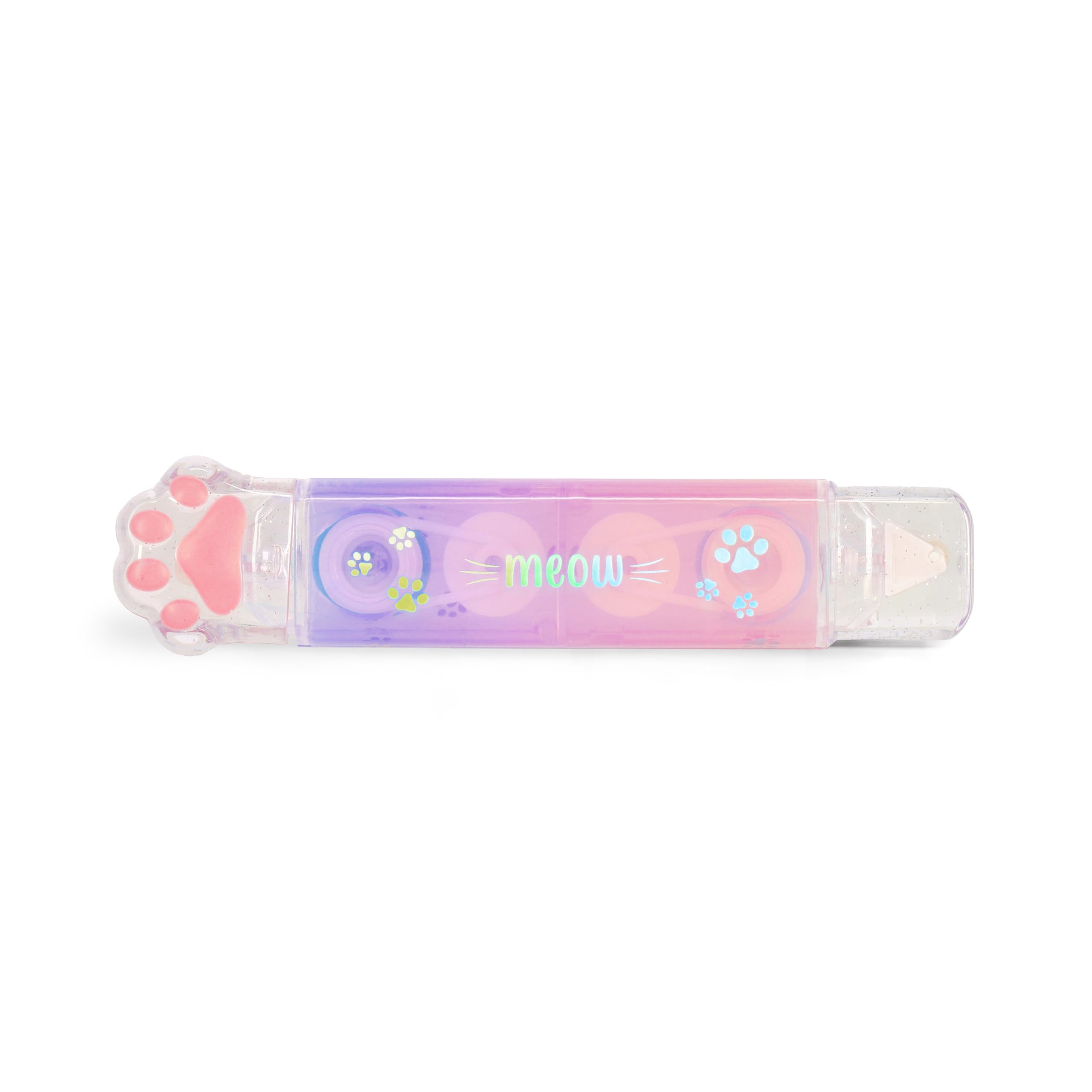 Legami - Meow Tape Glue, Paw Shape, Sticks in Seconds and Precise, 2 x 10 cm