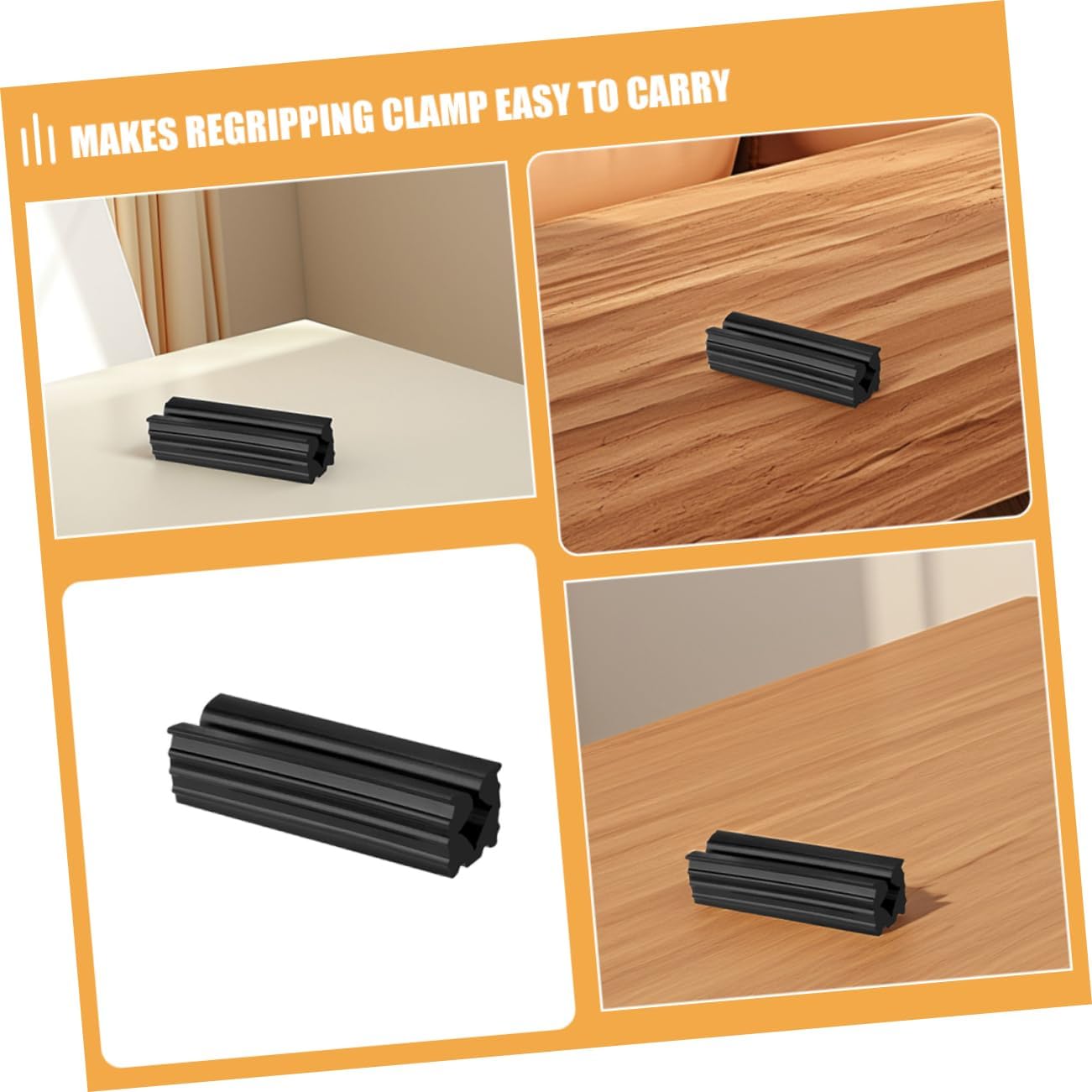 Toddmomy Rubber Vise Clamp Golf Grip Repair Kit Shaft Clamp for Efficient Regripping and Maintenance Compact Design for for Golf Enthusiasts