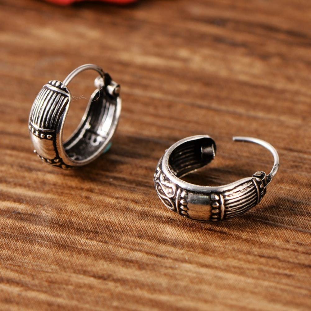 Orecchini in argento sterling con piume