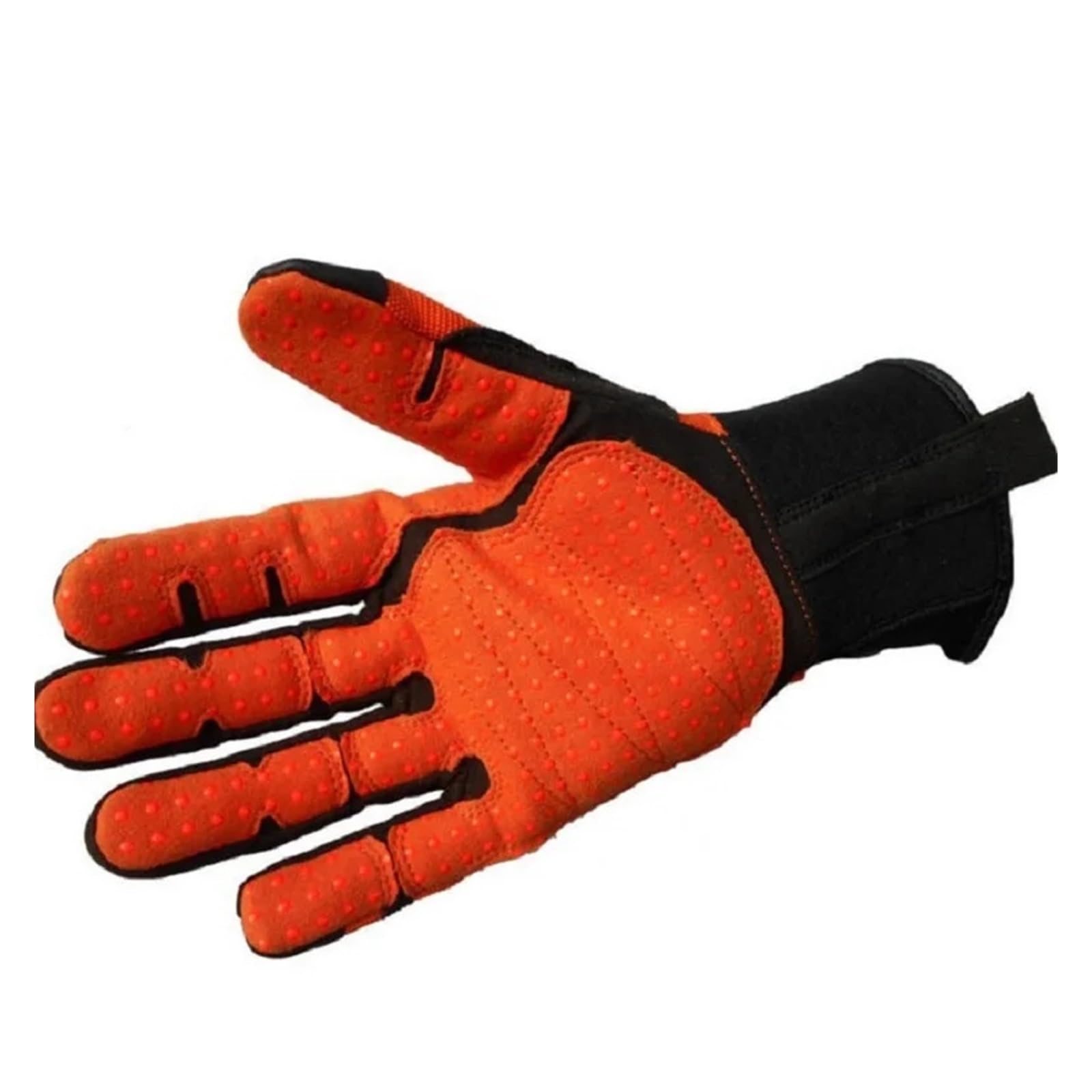 Guantes de trabajo Guantes De Soldadura Guantes mecánicos antipuñaladas, anticolisión, resistentes a cortes, guantes de absorción impacto for minería, for estufa leña alta resistencia(XL)