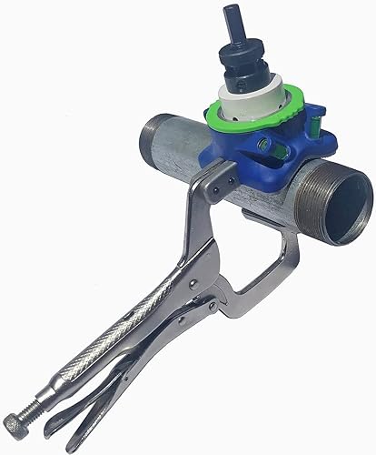 Miniatura 3 de HoleMaster - Pinza de corte para orificios de tubería de hasta 2 pulgadas en tubería de 4 pulgadas (taladro no incluido)