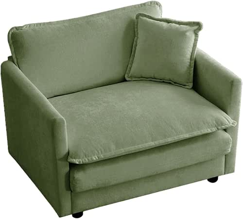 Miscoos Chenille Oversized Accent Chair - 39”W Big Comfy Modular
