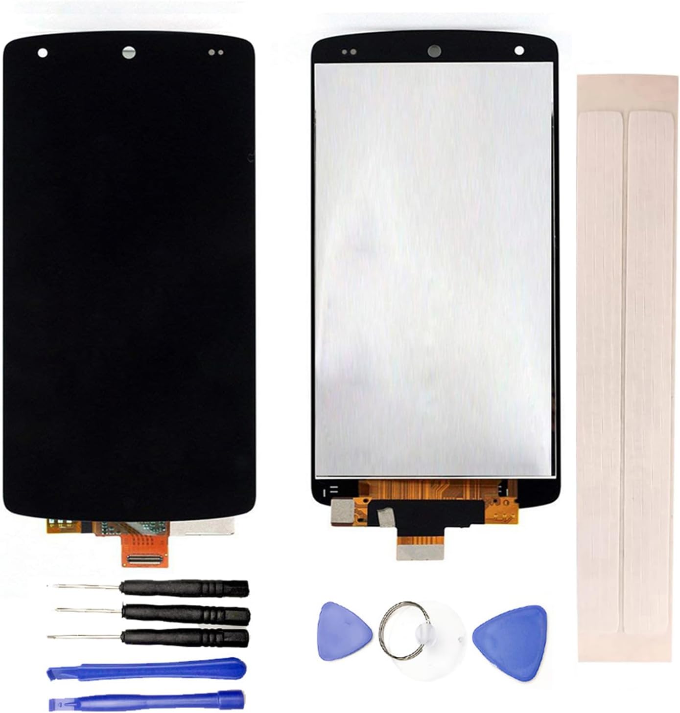 LCD Display & Replacement Touch Screen Digitizer Assembly with Free Tools for L-G Goo-gle Nexus 5 L-G D820 D821 Black