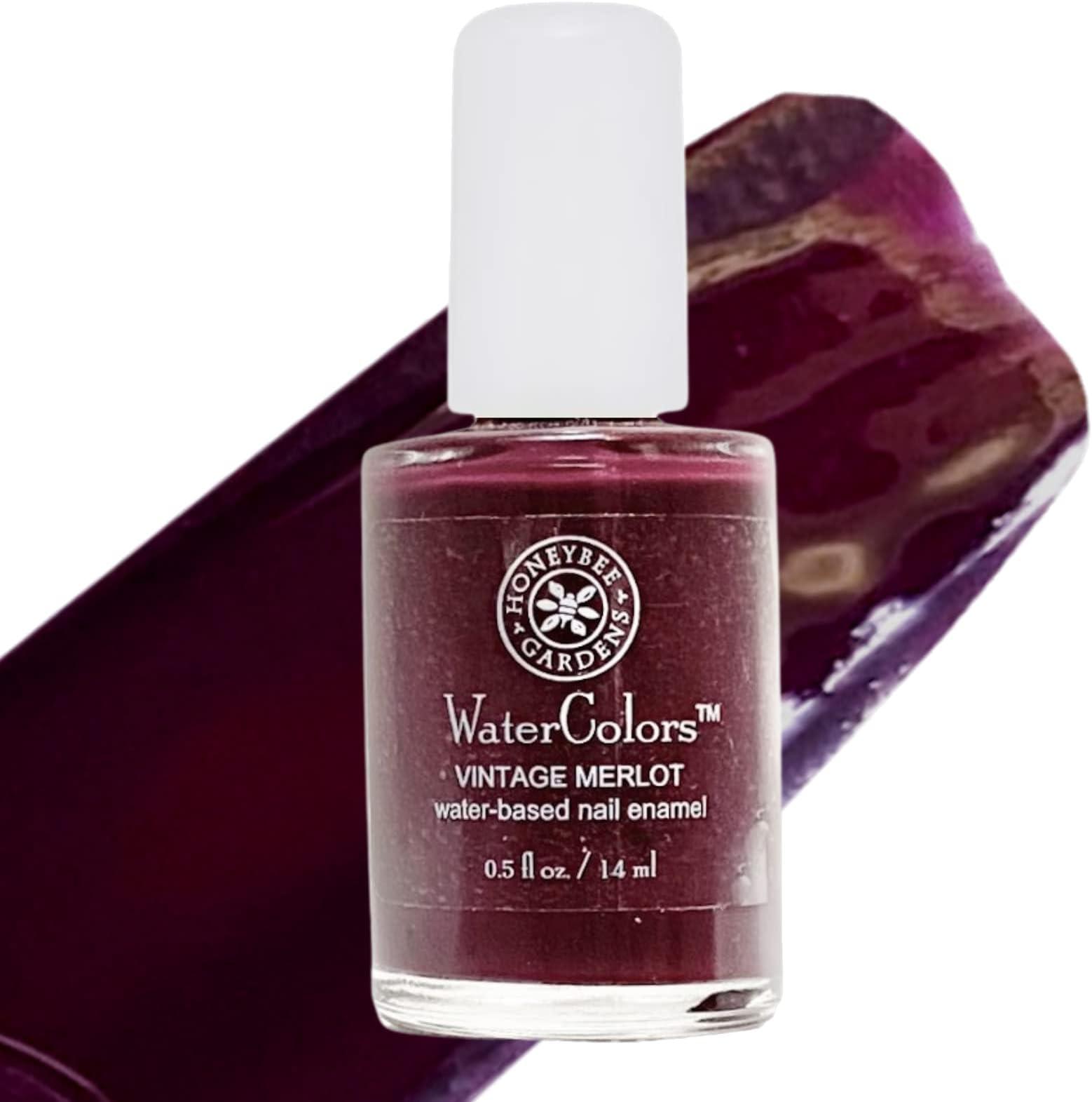 Nail Polish, Vintage Merlot, 0.5 Ounce