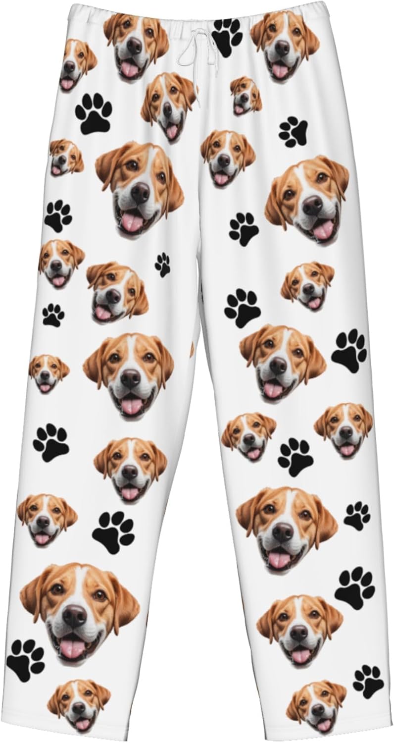 Custom Pajama Pants With Photo Customized Funny Pajamas Pants Personalized Unisex PJ Bottoms - Image 5