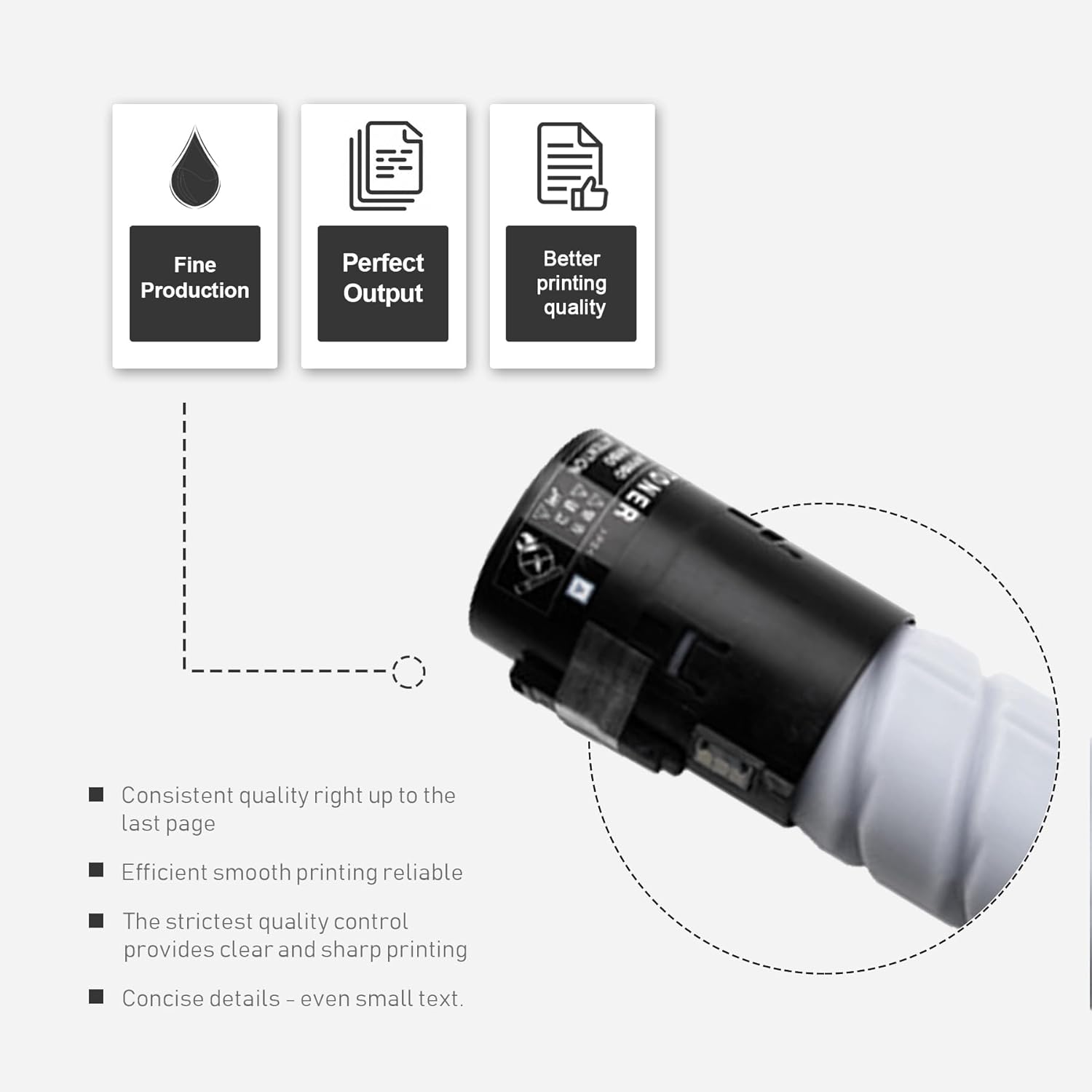 TN-324 TN324 Toner Cartridges Set (4-Pack, Black/Cyan/Magenta/Yellow) - TN324K TN324C TN324M TN324Y Toner Cartridge Replacement for Konica Minolta Bizhub C258 C308 C368 Printer
