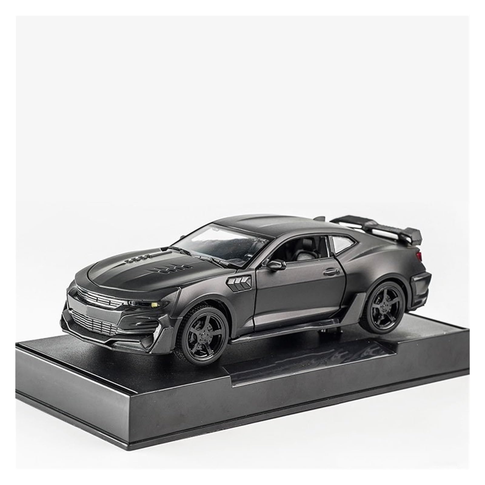 MOCALUX Scale Die-Cast Model Car 1:32 For Chevrolet For Camaro Alloy Metal Diecast Model Car Collections(Black)